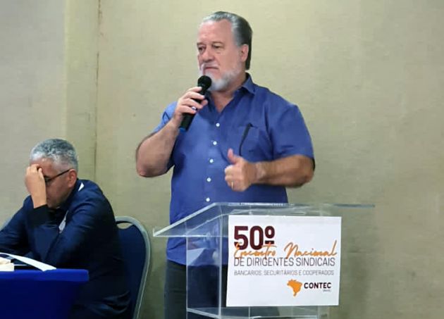  Moacyr fala para Confederação dos Bancários sobre proposta das Centrais