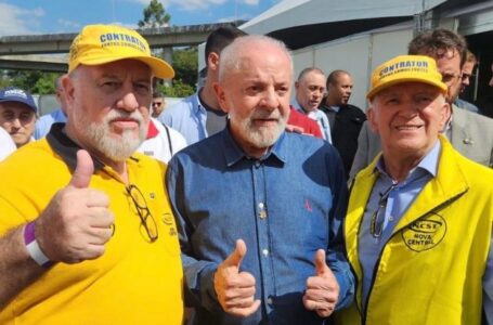 1º de Maio: Centrais pedem a Lula por Brasil mais justo