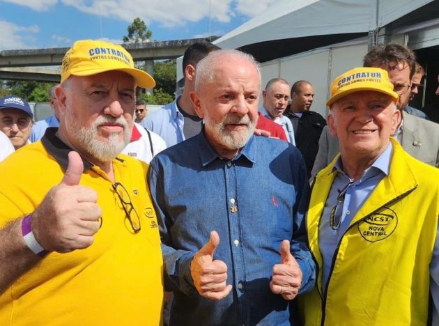  1º de Maio: Centrais pedem a Lula por Brasil mais justo